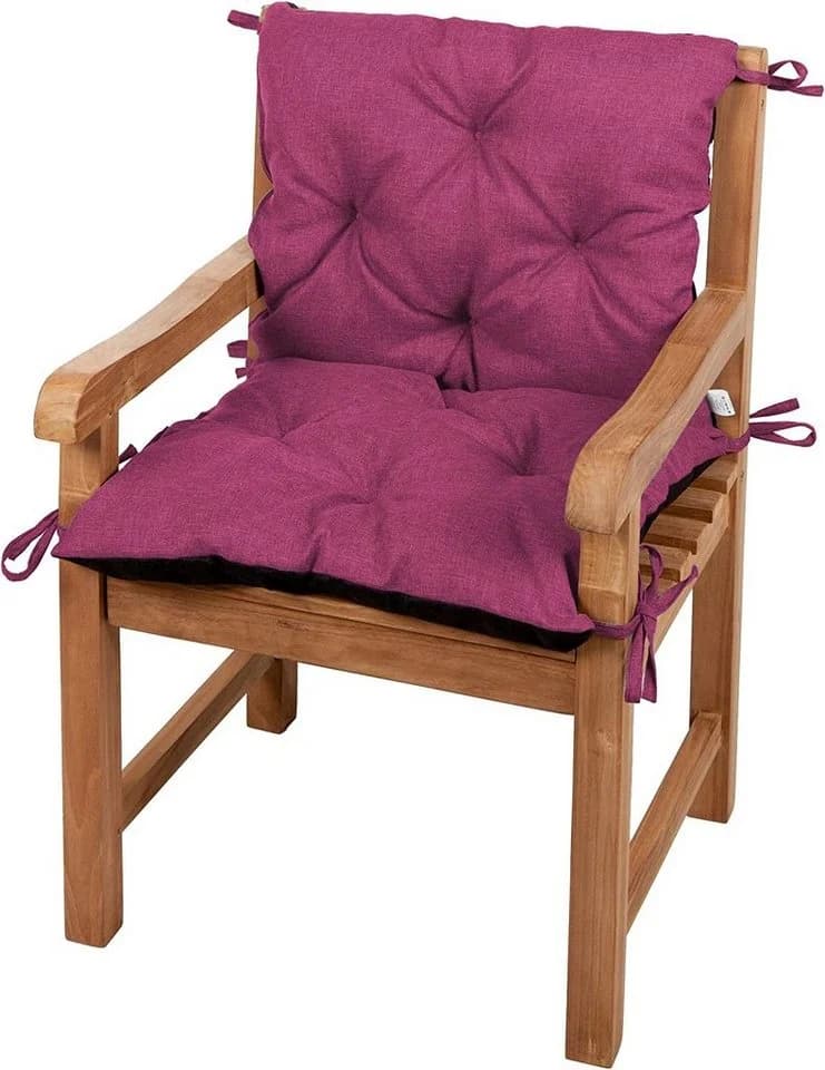 FAVRE Bankauflage Rosa für Gartenschaukel & Gartenmöbel