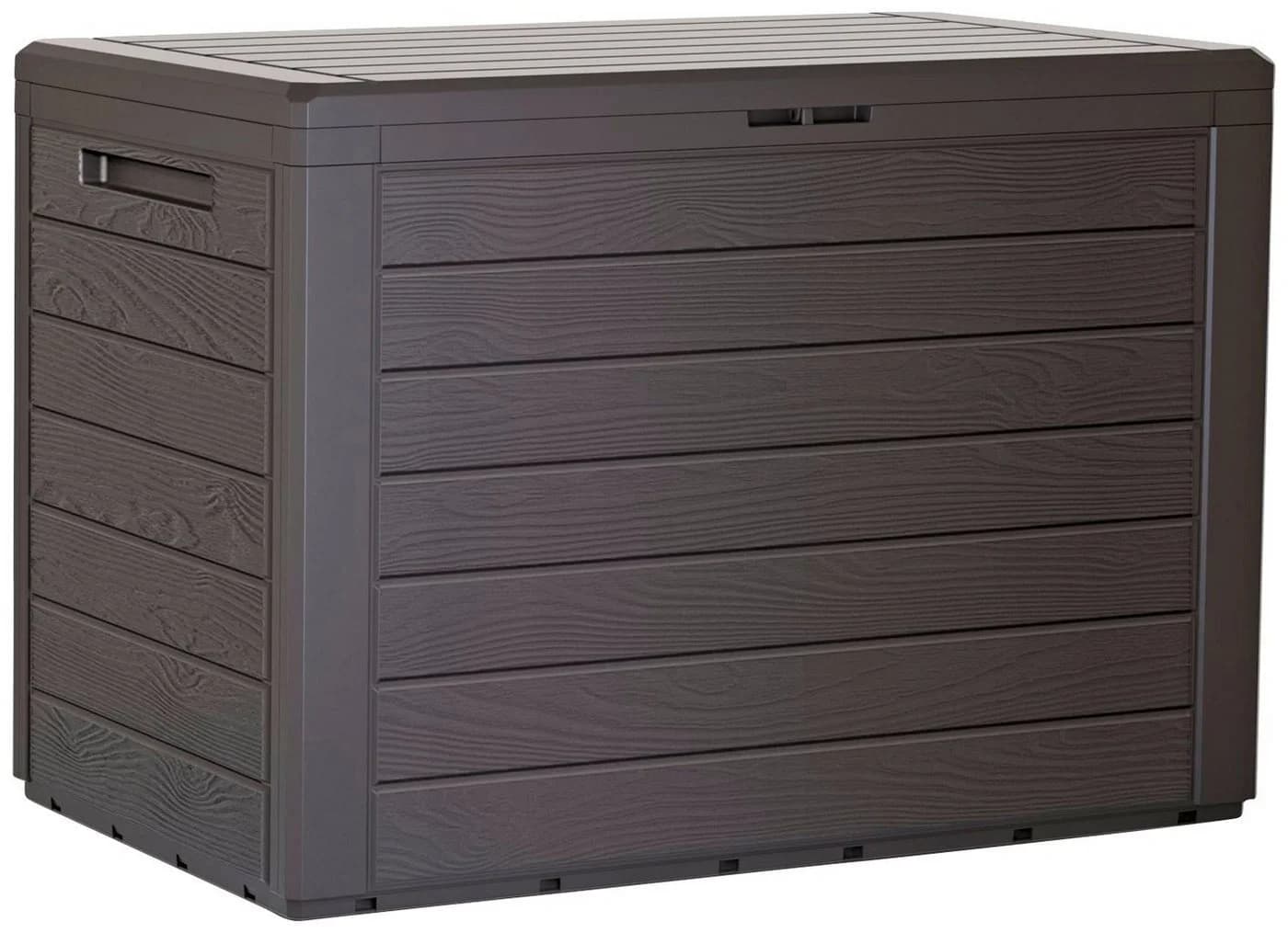 Prosperplast Auflagenbox Braun UV-beständig Kunststoff