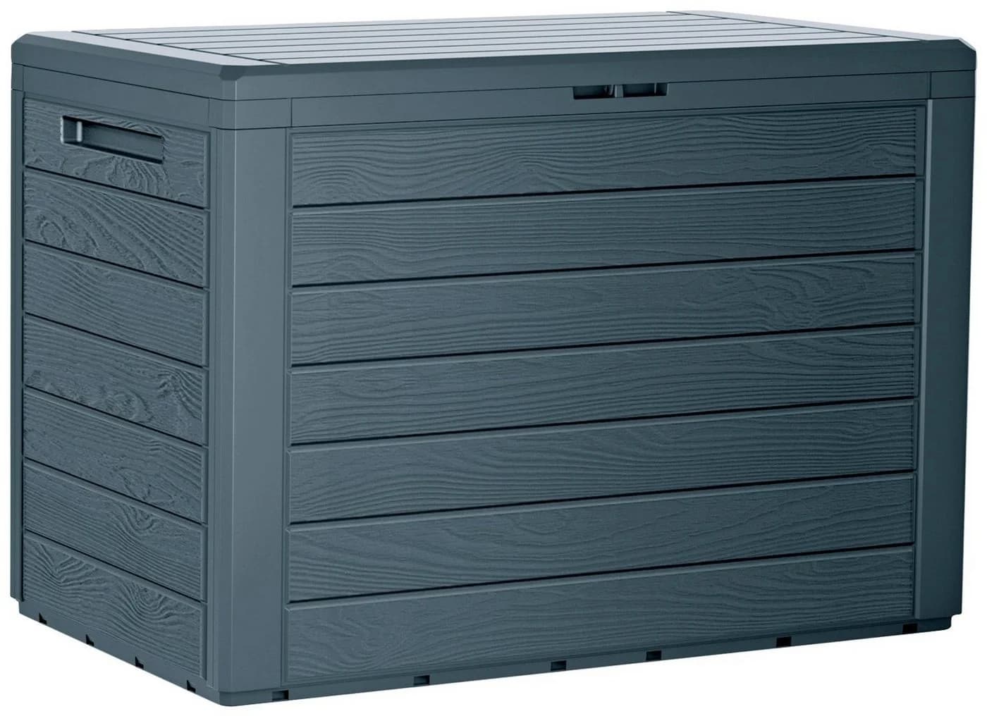 Prosperplast Auflagenbox Anthrazit UV-beständig Kunststoff