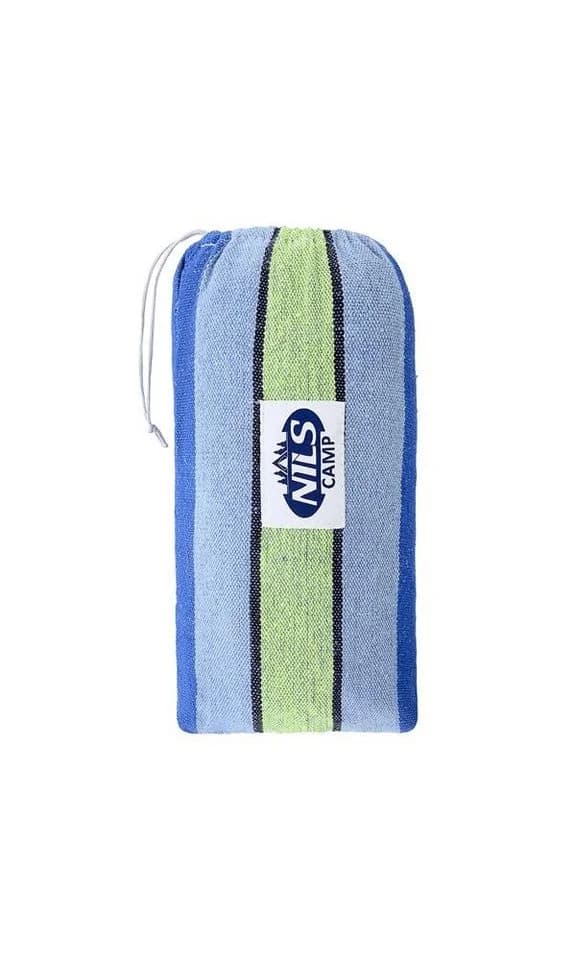 NILS CAMP Hängematte NC9003 Blau/Grün 120cm