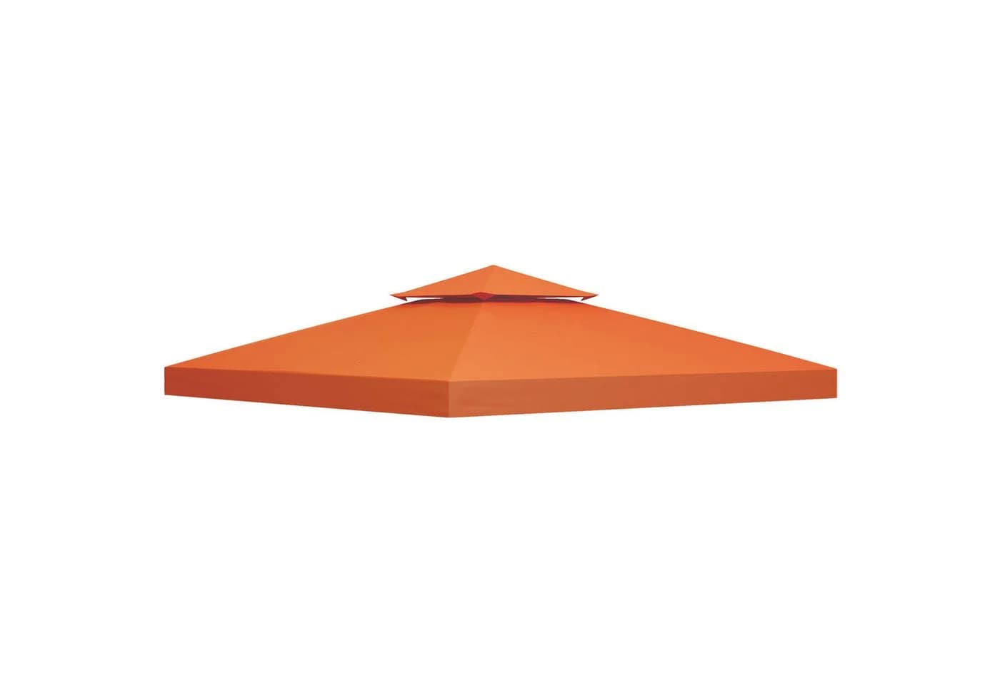 Outsunny Pavillon-Ersatzdach Rostrot 3x3 m