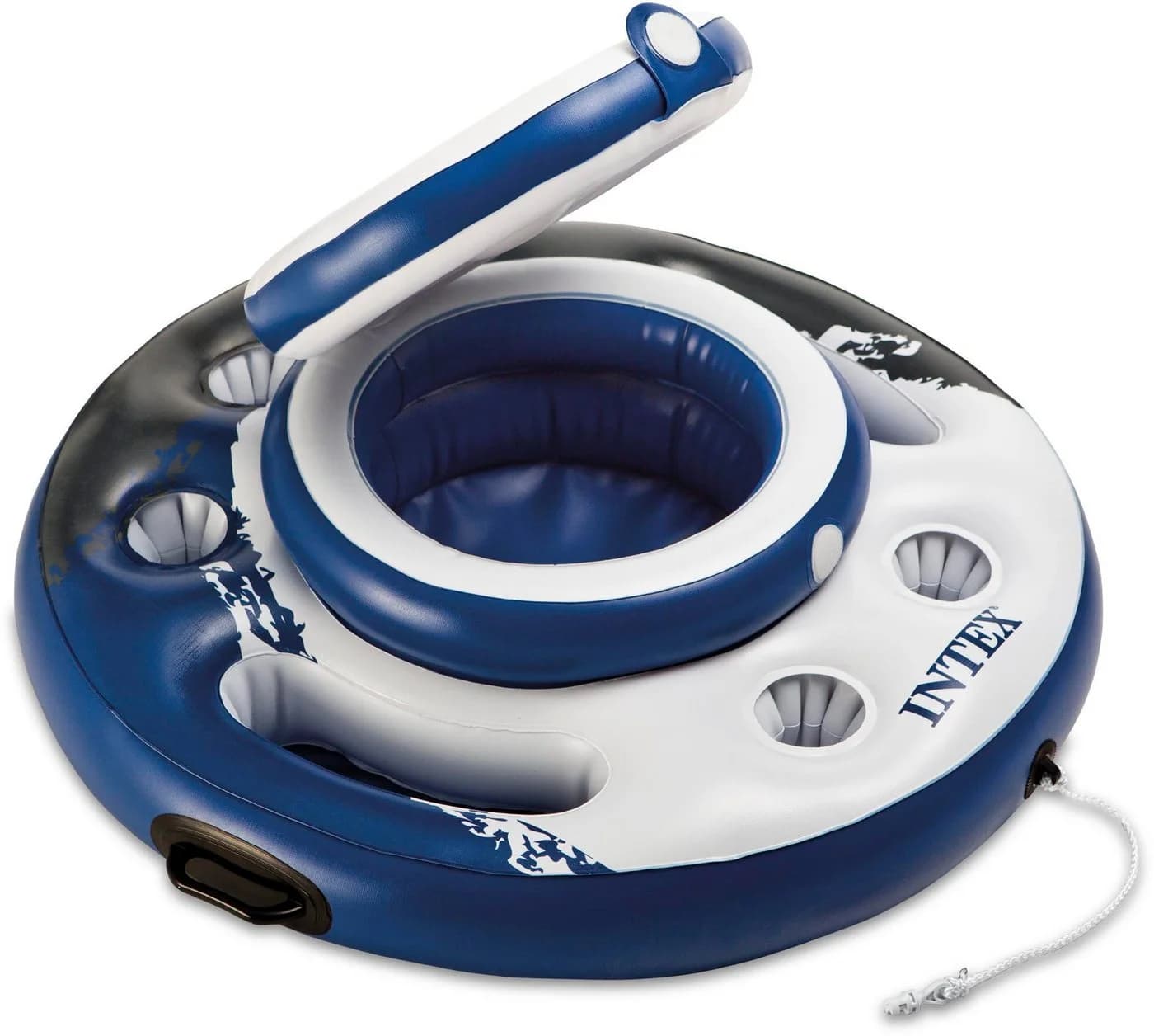 Intex Poolbar Megakühler Getränkehalter 24 Dosen Grau