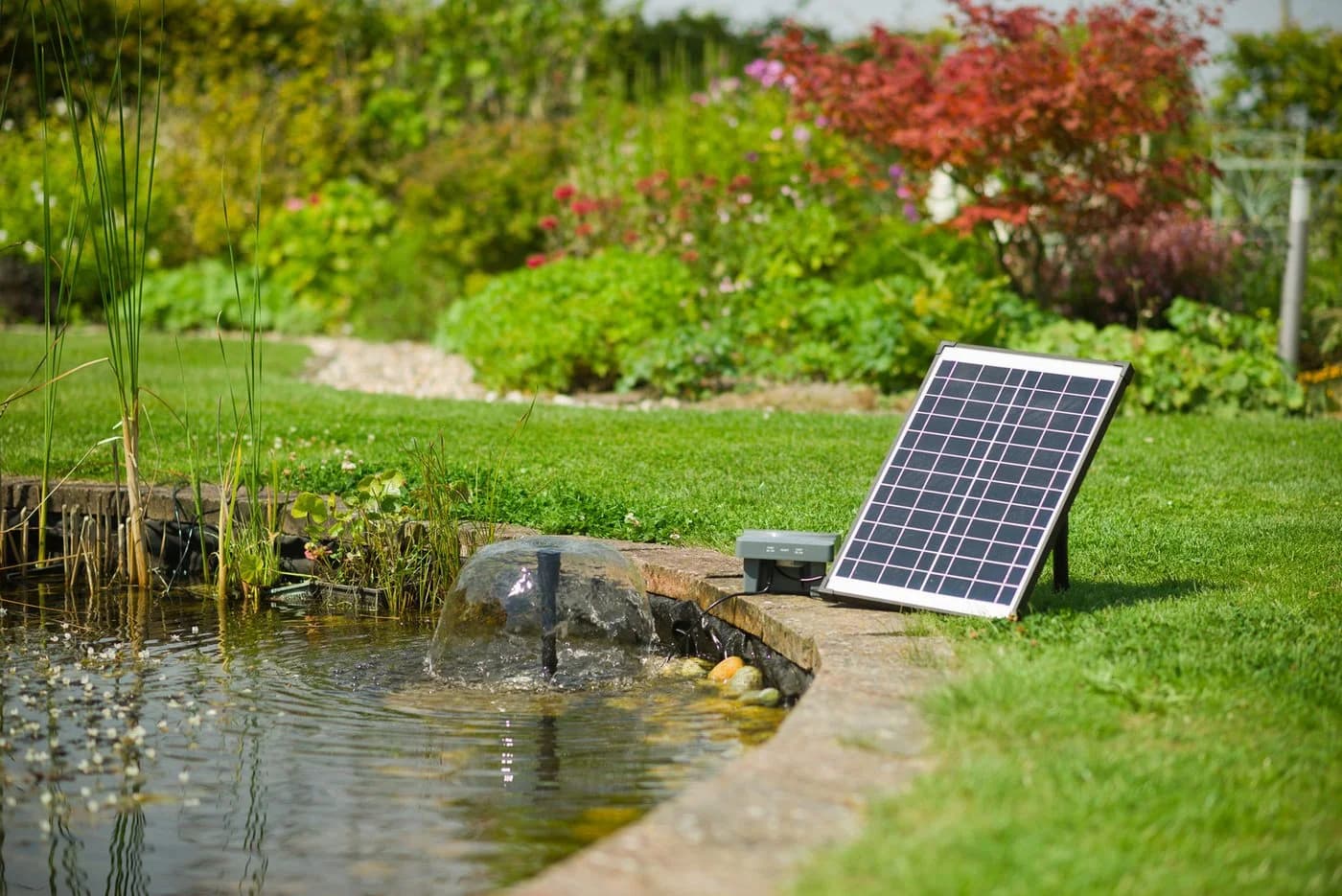 Springbrunnenpumpe UBBINK SolarMax 1000 Accu inkl. PowerControl