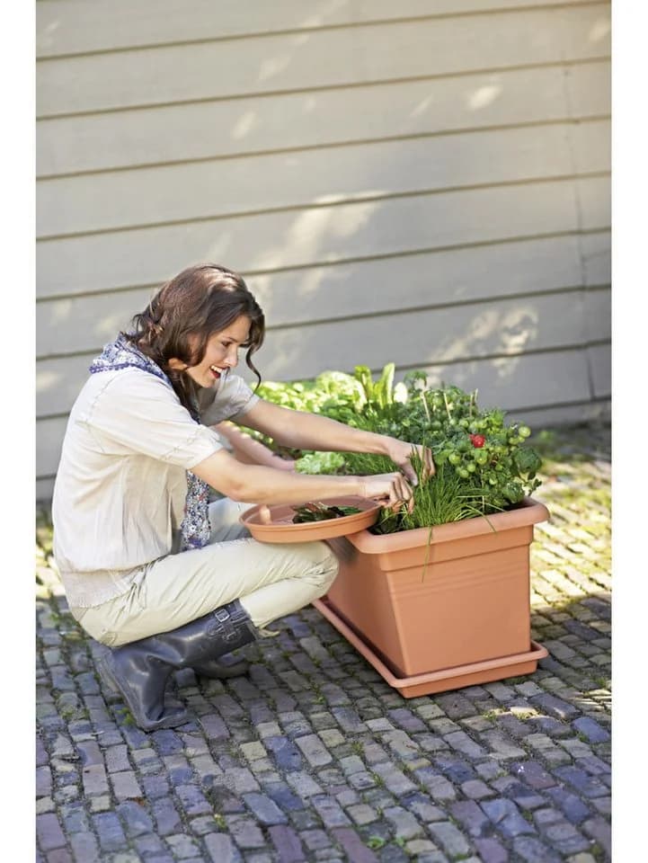 Elho Untersetzer Green Basics Garden XXL tonrot
