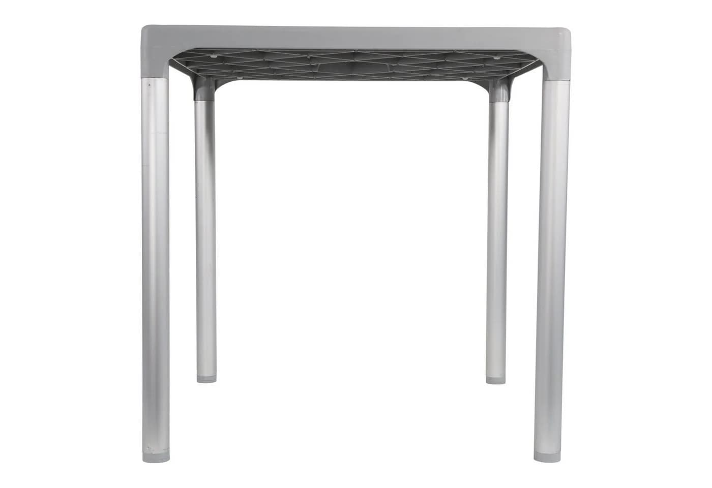 Lesli Living Gartentisch Bella Grau Aluminium Kunststoff