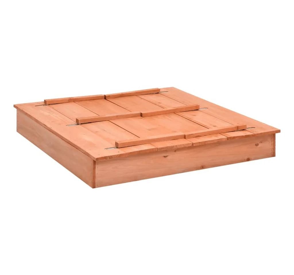 vidaXL Sandkasten Tannenholz mit Klappdeckel
