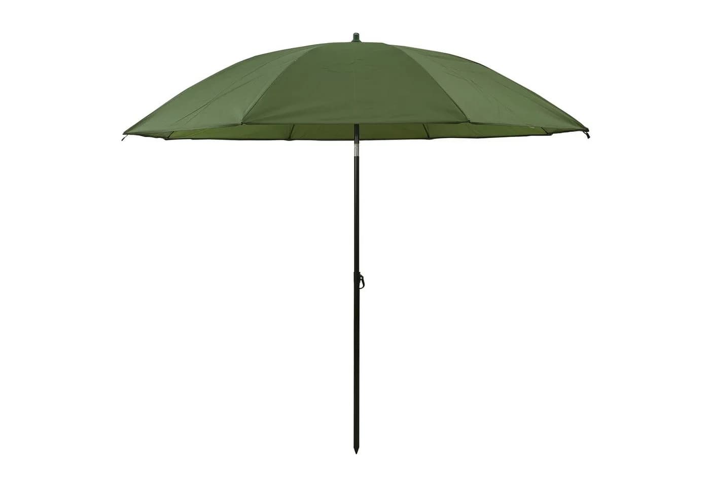vidaXL Sonnenschirm Angel-Regenschirm Gelb-Armee Oxford-Polyester