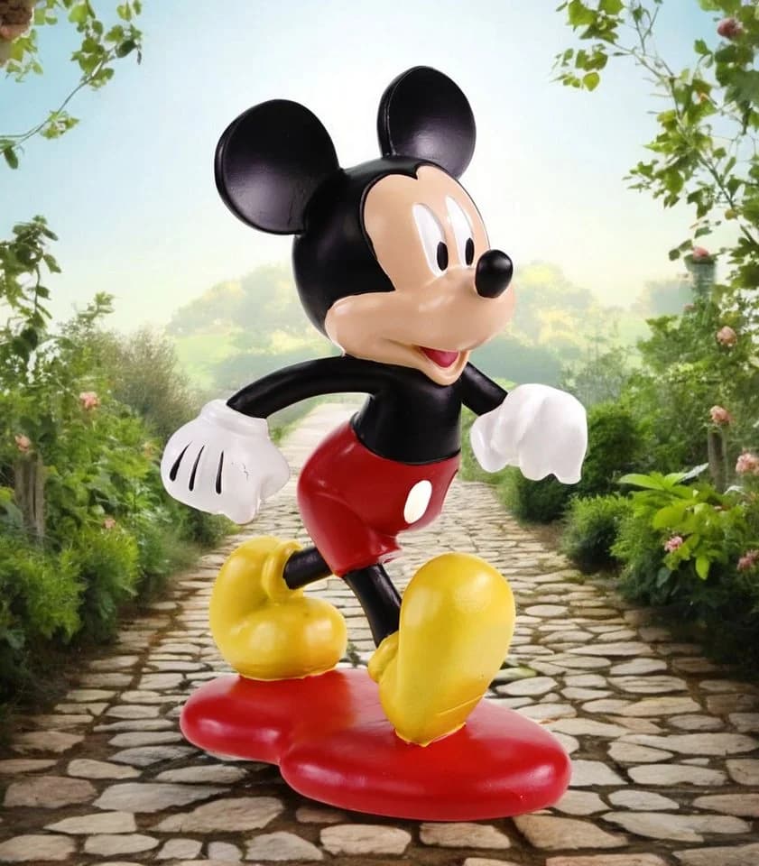 Disney Dekofigur Mickey Mouse Wetterfeste Gartenfigur
