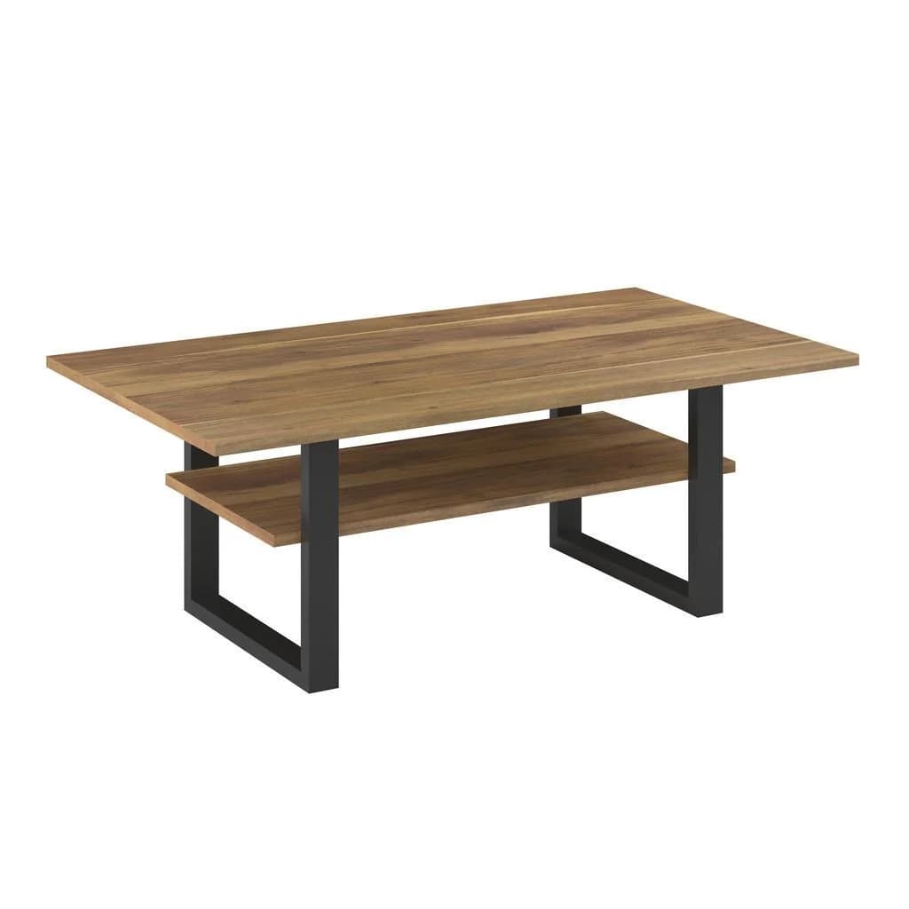 Ambia Garden Loungetisch Akazie Metall Industrial